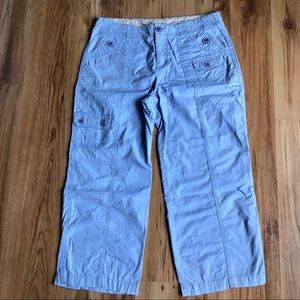 Ruff Hewn Capri Pants Size 6 Blue Women’s